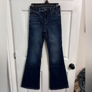 American Eagle Flare Jeans - size 4 long